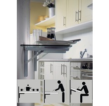 Plankdrager Multi-Line opklapbaar 20x30 cm verzinkt-thumb-2 Plankdrager Multi-Line opklapbaar 20x30 cm verzinkt-thumb-2