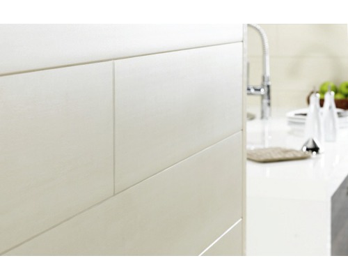 DUMAPLAST Wandbekleding Dumapan Clip wit essen 1200x250x10 mm Keukenwandpanelen met voegen in modern keukenontwerp