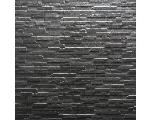 Wandbekleding met steenmotief