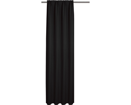 Gordijn met gordijnband en plooibandophanging