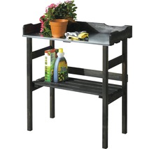 Tuinwerktafel met twee niveaus en tuinaccessoires