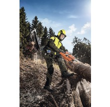 KÜBLER Forest zaagbroek groen/geel maat XXXL (binnenbeenlengte 78)