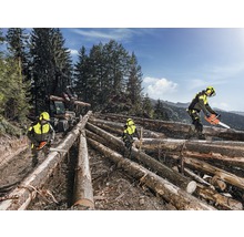 KÜBLER Forest zaagbroek groen/geel maat XXXL (binnenbeenlengte 78)