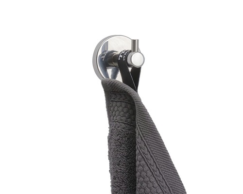 Handdoekhaak met handdoek