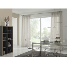 GARDINIA Memphis gordijnroede met binnenloop rvs-optiek ø 16 mm 160 cm