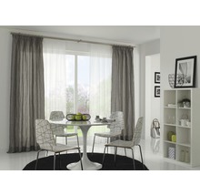 GARDINIA Chicago gordijnroede met binnenloop rvs-optiek ø 20 mm 120 cm