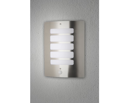 Buitenwandlamp met bewegingsmelder van metaal