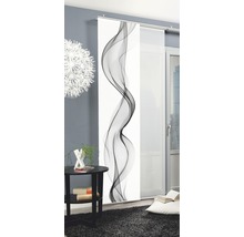 HOME FASHION Paneelgordijn Edmonton grijs 60x245 cm