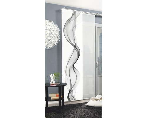 Decoratieve schuifgordijnenset met abstract design voor ramen