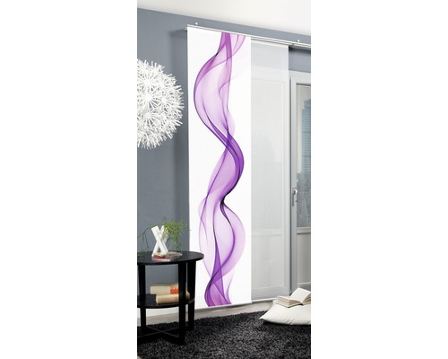 Kameropstelling met schuifpaneel met abstract patroon