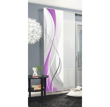 HOME FASHION Paneelgordijn Carlisle paars 60x245 cm