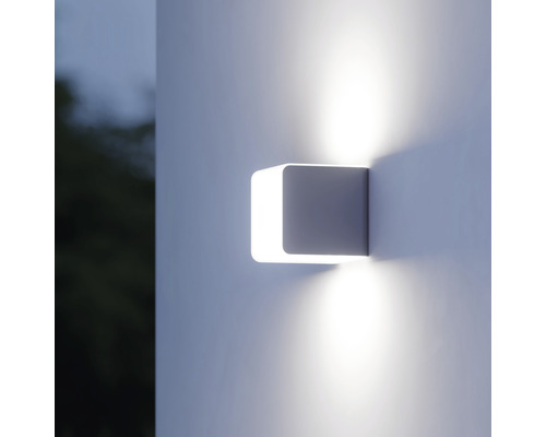 Vierkante wandlamp voor buiten