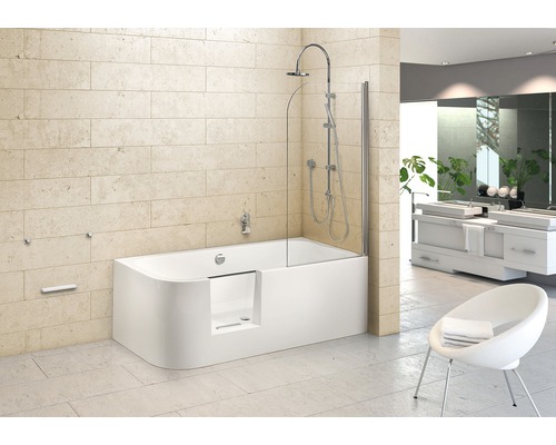 Ligbad Free-Gate model A incl. badwaste 180x80x46,5 cm Ligbad Free-Gate model A incl. badwaste 180x80x46,5 cm