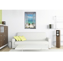 REINDERS Poster Beach Window 61x91,5 cm