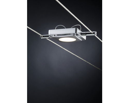 Halogeenlamp met draadkabelsysteem