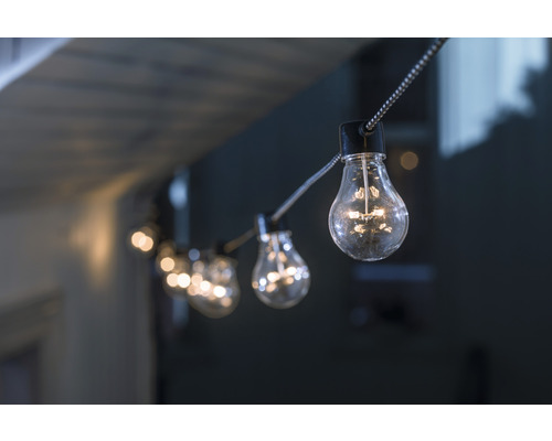 Slingers met gloeilampen