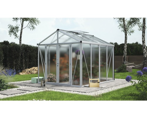 VITAVIA Tuinkas Zeus Comfort 8100 polycarbonaat 10 mm alu, 258,4x316,4x250,4 cm