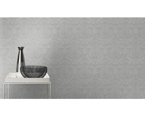 Decoratief behang met patroon in interieur