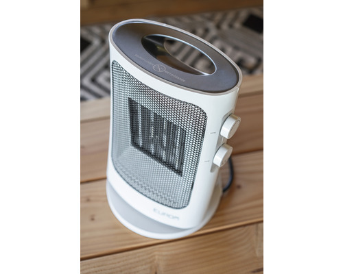 Elektrische kachel met ronde voet en handgreep