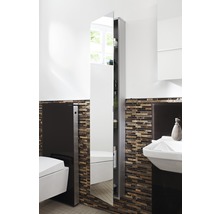 Moderne badkamer met spiegelkast voor het opbergen van badkamerbenodigdheden