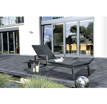 Wand- en vloertegel Glimmer antraciet 24,5x24,5 cm