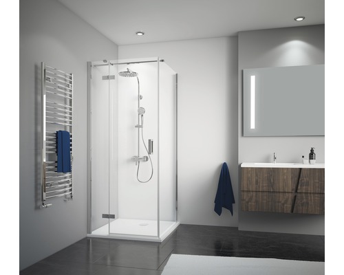 BREUER Zijwand Panorama voor douchedeur 90x200 cm chroom BREUER Zijwand Panorama voor douchedeur 90x200 cm chroom