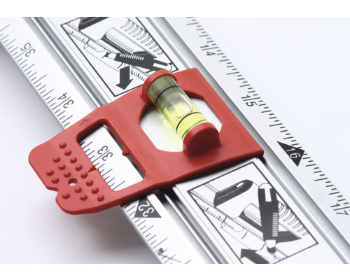 Duimstok met waterpas