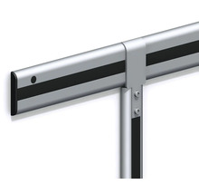 ALFER coaxis®-ophangplaat aluminium blank, b 35,5 x h 105 mm, 2 stuks