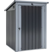 Metalen tuinhuis met deur en afsluitbaar slot