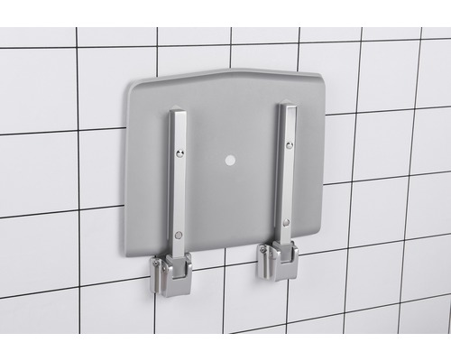 Opklapbare wandstoel voor de badkamer