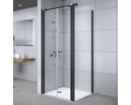 Douchedeur met frame in een badkamer