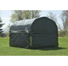 SHELTERLOGIC Dekzijl voor stalen frame kunststof groen 370x370x170 cm