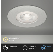 Inbouwspot met dimmer en beschermingsgraad IP44