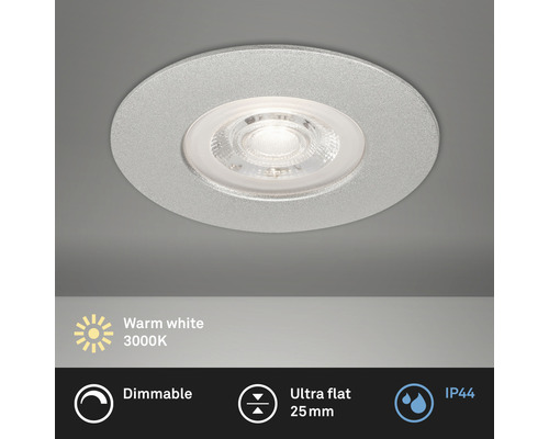 Inbouwspot met dimmer en beschermingsgraad IP44