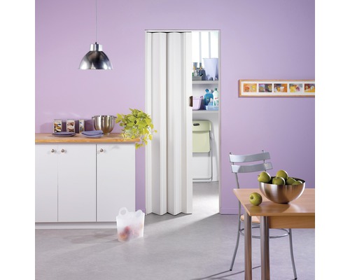 GROSFILLEX Vouwdeur Una wit 84 x 205 cm GROSFILLEX Vouwdeur Una wit 84 x 205 cm
