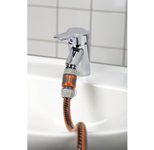 Gardena kraanadapter bevestigd aan kraan