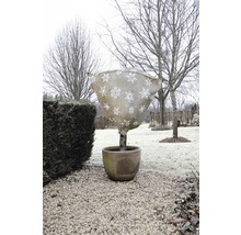 NATURE Winterafdekhoes jute naturel Ø75x100 cm