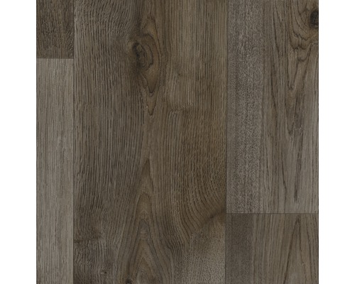 PVC op maat Balder donker 200 cm breed Vloerbedekking met houtlook