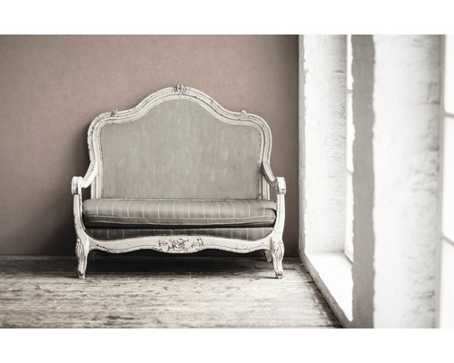 Antieke sofa met bekleding en houten frame