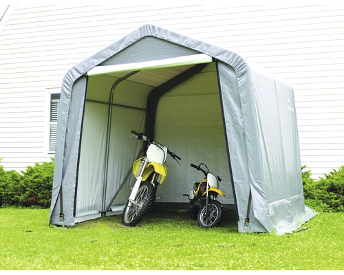 SHELTERLOGIC Berging Shed-in-a-box grijs 240x240 cm