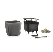 Lechuza Cube Glossy plantenbak met irrigatiesysteem en accessoires