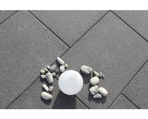 DIEPHAUS Terrastegel iStone Starter met facet basalt, 60 x 40 x 4 cm