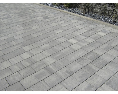 Bestrating met straatstenen op een oppervlak