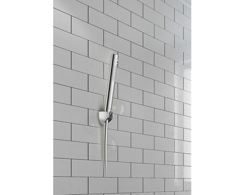 Handdouche met wandhouder voor betegelde muur