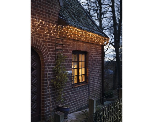 KONSTSMIDE Kerstverlichting LED lichtsnoer 200 lampjes extra warm wit 5 meter