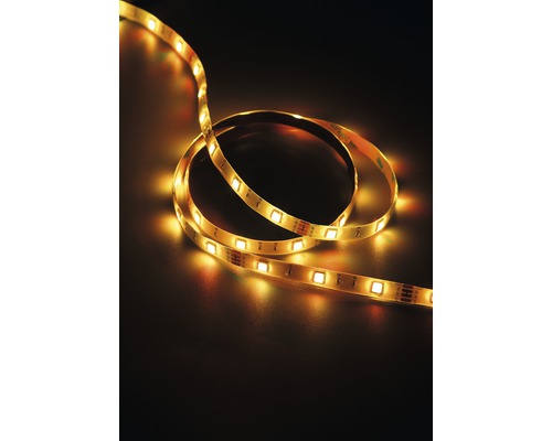 Ledstrip met warm wit licht