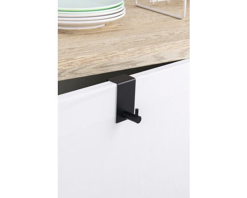 Kast haak voor bevestiging aan kastdeuren