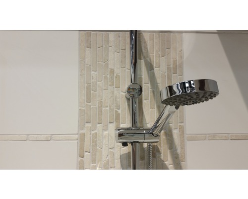 Douchestang met handdouche voor badkamermuur