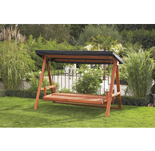GARDEN PLACE Schommelbank Four Seasons 3-zits hout, 235x120x178 cm-thumb-1 GARDEN PLACE Schommelbank Four Seasons 3-zits hout, 235x120x178 cm-thumb-1