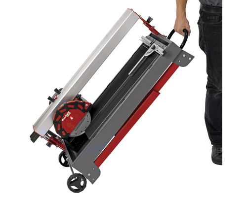 Einhell natte tegelsnijder met transportwielen